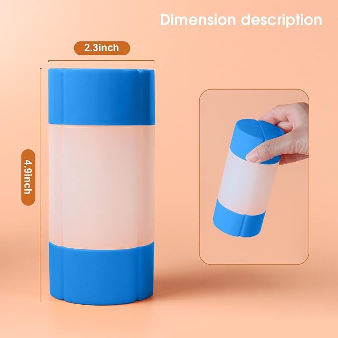 Travel Bottle, TSA approved 4-in-1 Leak-Proof Bottle, 4 * 60ml/2oz, with 2 Pre-printed Labels for Travel Gym Camping, Carry-On Travel Size Toiletries Shampoo Lotion Bottle(Pink+Orange+Blue+Purple) - Image 4