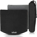 Vive Inflatable Seat Cushion - Portable Pad for Stadiums, Bleachers | Airplanes, Travel, Hiking, Camping, Backpacking, Sporting Events, Picnics - Lightweight Padded Seat Resistant to Tears by Vive