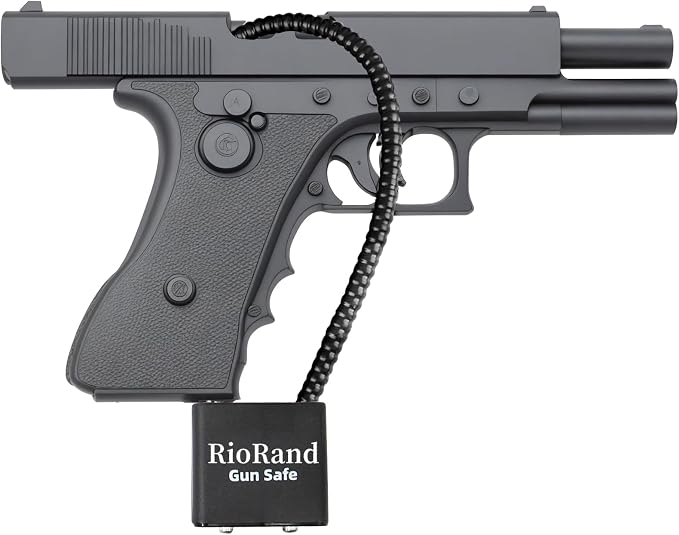RioRand Keyed Alike Cable Gun Lock 8.5" & 15", Safety Lock Compatible with Pistols, Rifles & Shotguns for Home & Firearm Storage - Image 6