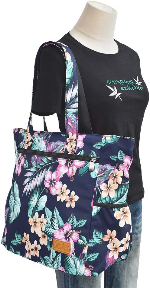 CLOUDMUSIC Shoulder Tote Bag For Nurses Teachers Work Gym Travel Beach Women With Large Capacity Waterproof - Image 3