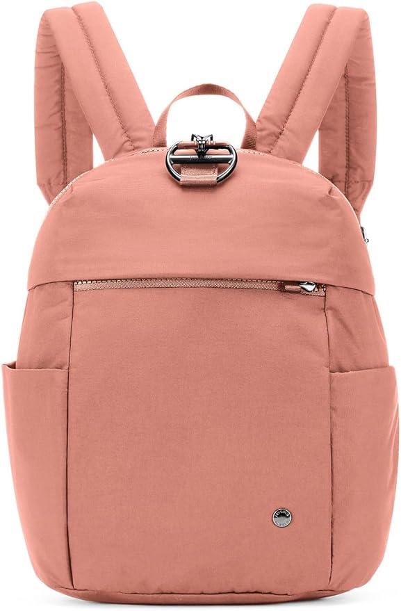 Pacsafe Citysafe CX Anti Theft 8L Backpack Petite, ECONYL Rose by Pacsafe