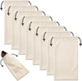 Merkfo 8-Pack Shoe Bags for Travel, One Shoe Per Bag, Fits Size 13 | Soft Drawstring Fabric Bags | 17.7 x 9.1 in | For Suitcase Packing, Gym Bags, and Closet Storage by Unknown