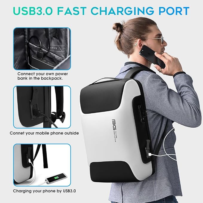 BANGE Tech Laptop Backpack for Men and Women - Image 4