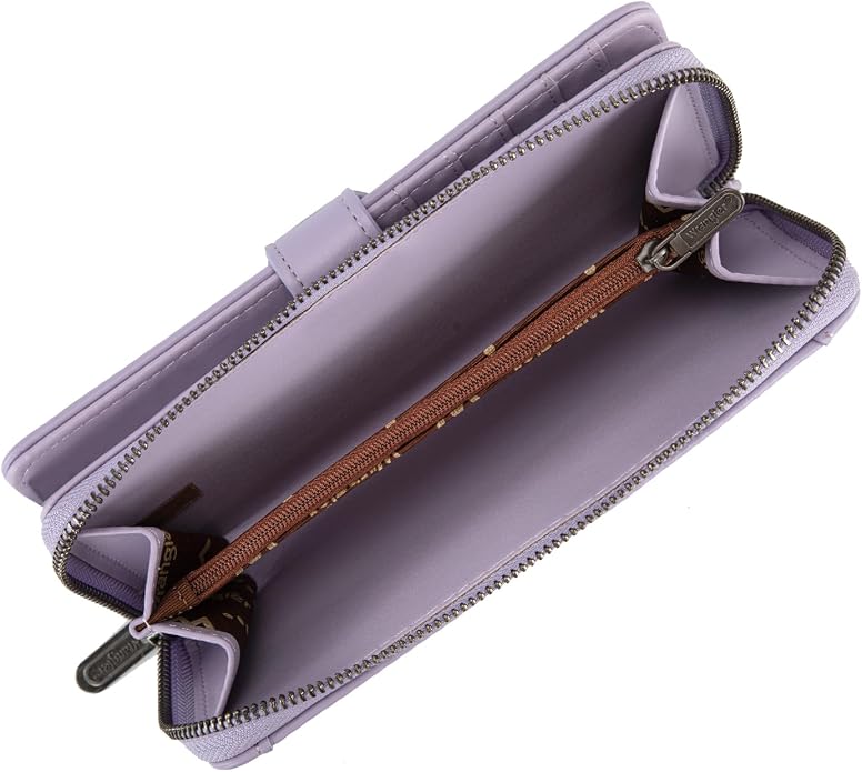 X Wrangler Women's Wallets Bifold Wristlet Wallets for Women Large Capacity Credit Card Wallet with ID Window - Image 3