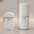 Toothbrush Travel Case & Travel Soap Holder Dish Tray Set of 2, Portable Clear Toothbrush Holders with Cover Leakproof Bar Soap Holder for Traveling School Camping Business Bathroom by Unknown