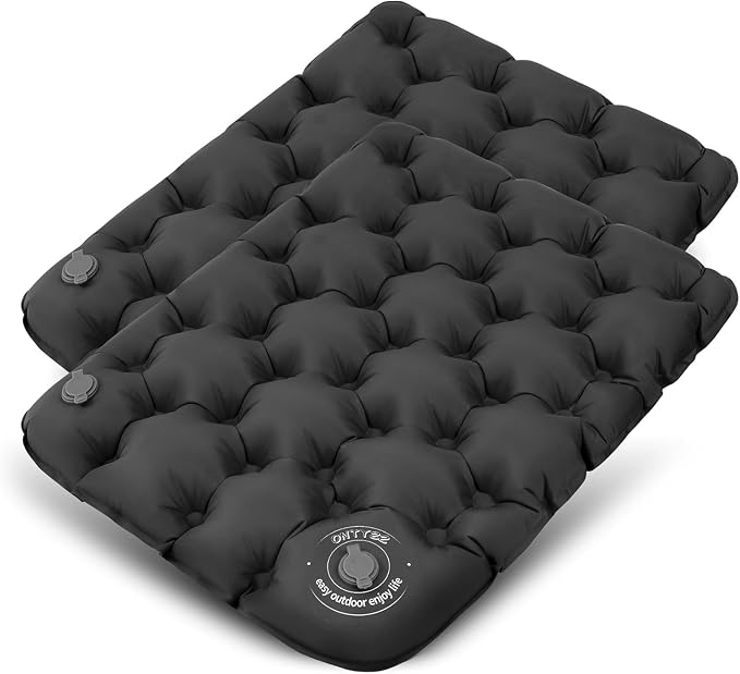 Inflatable Seat Cushion Lightweight Airplane Seat Cushion | Stadium Seat Travel Cushion for Climbing Hiking Office Airplane by OTNYZZ