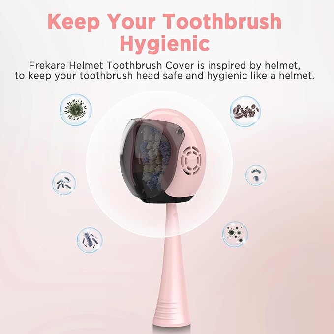 Frekare Toothbrush Covers Caps Brush Pod Case Protector For Travel 4 pack | Helemt Style Toothbrush Case Protector Fits Most Manual and Electric Tooth Brushes For Bathrooms Household - Image 6