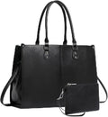 Laptop Tote Bag for Women with Lunch Compartment, Quilted Work Bag Fits 15.6 Inch Laptop, Large Office Tote for Daily Commute by Unknown