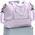 Travel Duffel Bag, Sports Tote Gym Bag, Shoulder Weekender Overnight Bag for Women by WONHOX