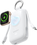 RORRY CharmGo Pro 45W Portable Charger Power Bank 10000mAh Battery Pack | Fast Charging, Built-in Cables, 3-in-1 Keychain Design, for iPhone, Apple Watch, iPad, MacBook, Travel Essential, Pocket Size by RORRY