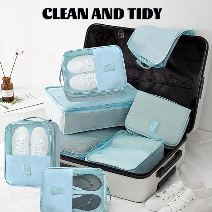 6 PCS Travel Shoe Bag Travel Waterproof Shoe Bag Portable Shoes Bags for Three Pairs of Shoes for Daily Travels, Suitcase (Multiple Colors) - Image 6