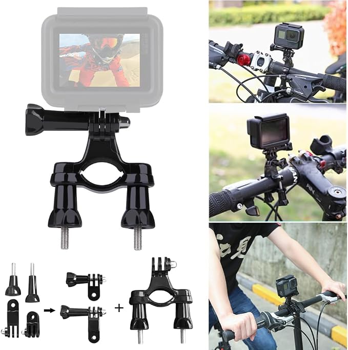 20-in-1 Action Camera Accessories for GoPro Hero 13 12 11 10 9 8 Max 7 6 5 4 Black GoPro 2018 Session Fusion Silver White Insta360 DJI SJCAM APEMAN AKASO and Others Cameras - Image 4