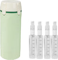 4 in 1 Travel Dispenser Bottle - Refillable Leak Proof and Portable for Shampoo, Conditioner, Shower Gel & Toiletries - Perfect for Vacation, Camping & Gym. (Green) by Unknown