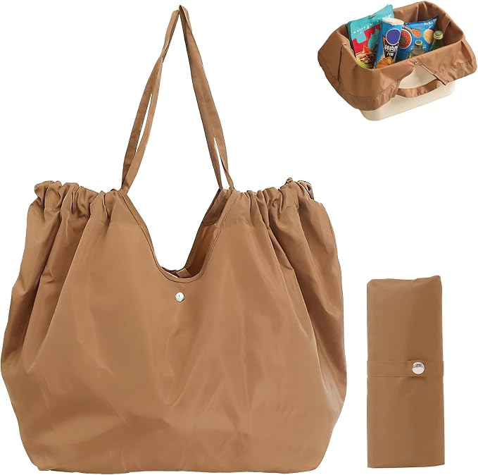 Reusable Grocery Bags,Reusable Shopping Bags,Folding Bags Totes,Stretchable and shrinkable shopping bag for Groceries by Unknown