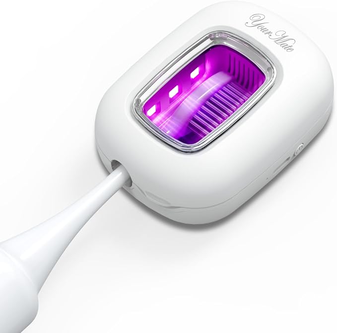 YourMate UVC Toothbrush Sanitizer Case for Electric & Manual Toothbrushes by YourMate