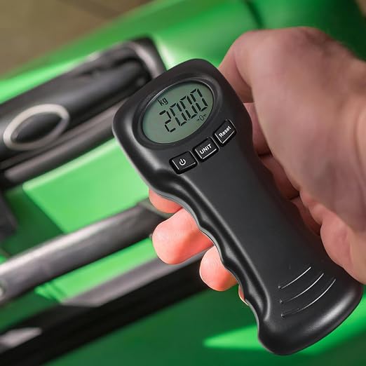 BESPORTBLE Portable Digital Luggage Scale with Hook, Compact Travel Suitcase Weight Scale, Lightweight, Accurate LCD Display, Battery Not Included, Black - Image 5