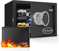 [ 1.2 Cu.ft. ]PATRON Fireproof Safe for Home,Digital Security Home Cabinet Safes for Money Cash Documents,Safe Box with Electronic Keypad,Removable Shelf for Office Business 1.2 Cu.ft. by Safeisourpromise%EF%BC%81