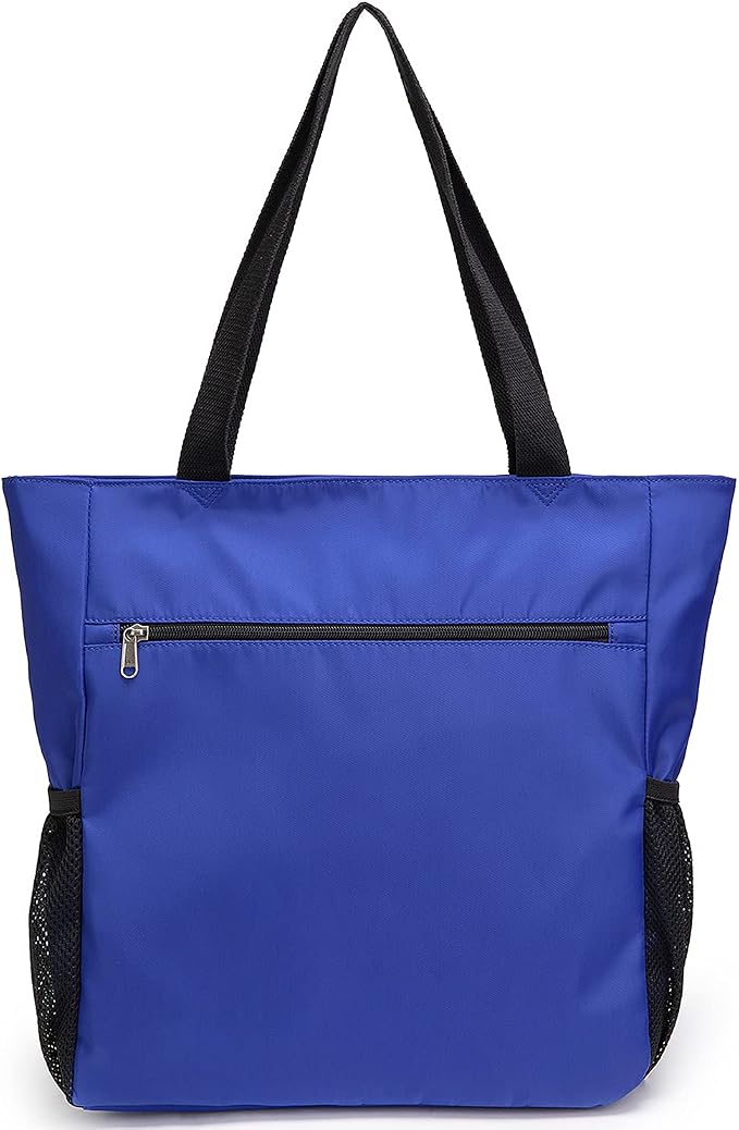 ETidy Large Capacity Foldable Tote Bag With Zipper | Water-resistant, Lightweight, Sandproof, Beach Bag, Gym Bag, Travel Shopping Bag - Image 2