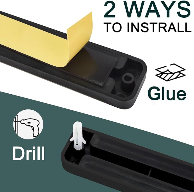 Magnetic Knife Strips,Magnetic Knife/Tool Holder for Wall/Refrigerator | Strong magnetic holder，magnetic tool organizer screws or tape installation,Saves counter space, keeps kitchen tidy - Image 3