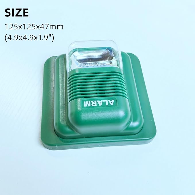 9V 12V 24V DC Stobe Siren with 3 Tones Home Security Horn Safety Anti-Theft SOS Panic Loud Alarm Horn 110dB - Image 4
