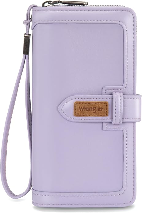 X Wrangler Women's Wallets Bifold Wristlet Wallets for Women Large Capacity Credit Card Wallet with ID Window by THEOFFICIALMONTANAWEST