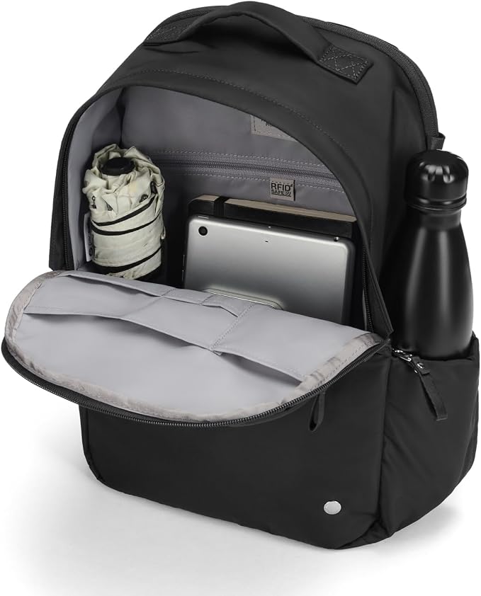 Pacsafe W 10L Anti Theft Backpack, Black - Image 6