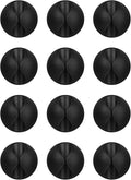 12PCS Black Adhesive Cable Clips Cord Organizer for Wire Management | Residue-Free Strong Adhesive, No-Drill Install, For Charger Headphone Cords, Home Office Desk Car Nightstand, Wire Organizer by Flezoo