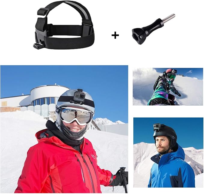 Suptig Accessories Kit Compatible for Gopro Mission Gopro Hero 13/Hero12/11/10/9/8/7/6/5/4/3/2/Session gopro Max2 Gopro Fusion DJI Action 6/5pro/5/4/3, Insta360 X5/X4, AKASO Action Camera Accessories - Image 3