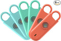 Fauxomor 140dB Personal Safety Alarm for Women 6pack Self Defense Keychain | Super Loud Siren with Low Battery Notice & Strobe Light, Long Battery Life, Portable for College Girls, 2Blue+2Green+2Orange by Fauxomor