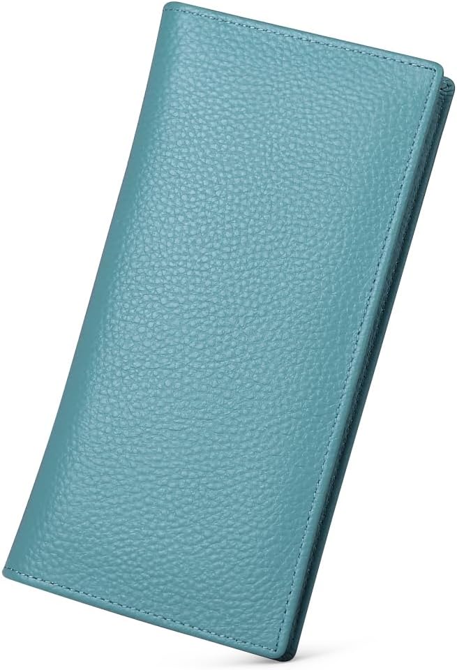 GOIACII Wallets for Women RFID Blocking Ultra Slim Leather Credit Card Holder Clutch - Image 6