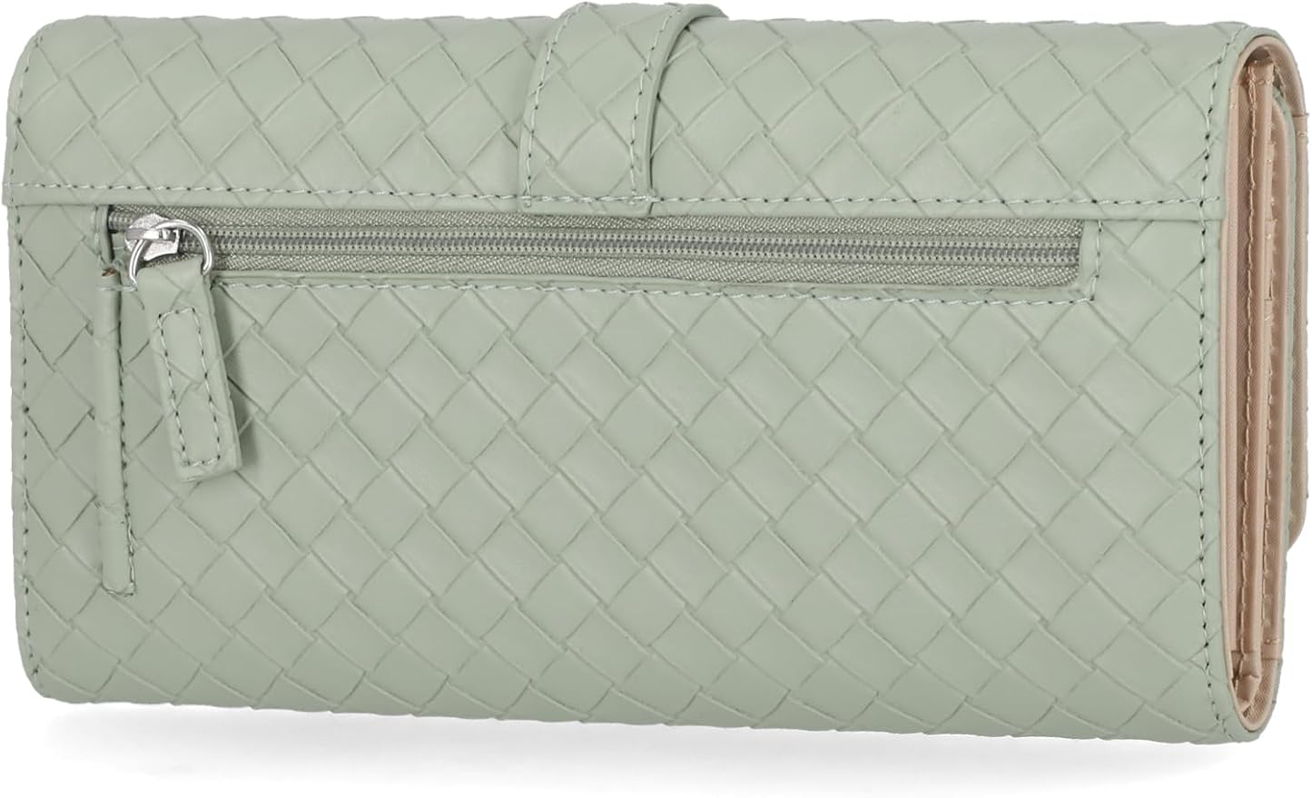Mundi File Master Womens RFID Blocking Wallet Clutch Organizer With Change Pocket - Image 3