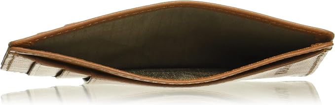 KALMORE Genuine Leather Front Pocket Slim Wallet Credit Card Holder with ID Window - Image 4