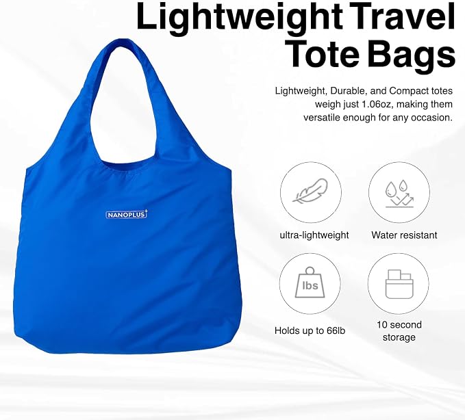 Compact Reusable Grocery Tote Bag – Lightweight, Foldable & Packable Shopping Bag for Travel - Image 5