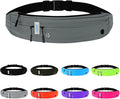 WATERFLY Running Belt Fanny Pack:Phone Holder Belt for Men Women | Lightweight, Soft and breathable fabric,SBS zipper, adjustable waist belt, Zero bounce, Suitable for running workout Fitness by Waterfly
