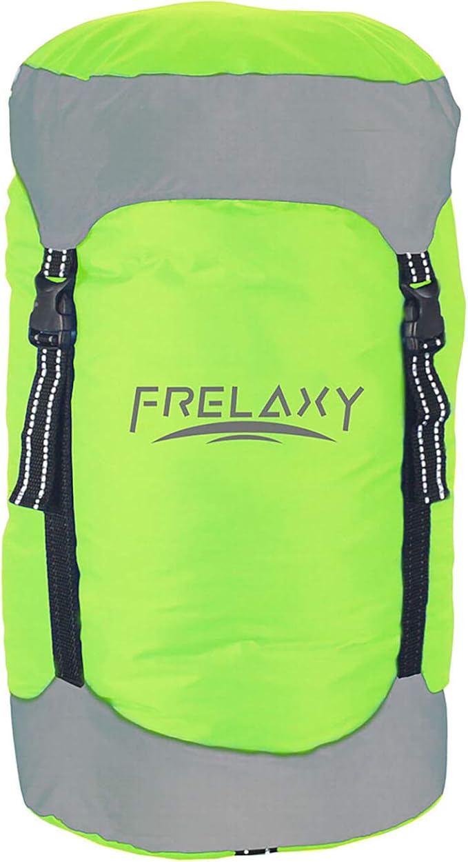 Frelaxy Compression Sack, 40% More Space! Sleeping Bag Stuff Sack | Ultralight Compression Stuff Sack, Water-Resistant & Ultralight Space Saving Gear for Camping, Hiking 11L/18L/30L/45L/52L by Frelaxy