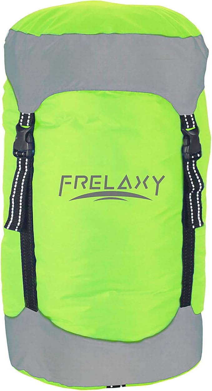 Frelaxy Compression Sack, 40% More Space! Sleeping Bag Stuff Sack | Ultralight Compression Stuff Sack, Water-Resistant & Ultralight Space Saving Gear for Camping, Hiking 11L/18L/30L/45L/52L by Frelaxy