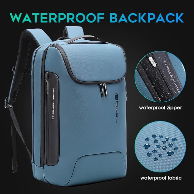 BANGE Anti-Theft Travel Backpack,Waterproof Fashion Work Backpacks,High Tech Backpack with USB3.0 Charging Port,Business Laptop Backpack Fits 17.3 Inch Notebook for Women - Image 6