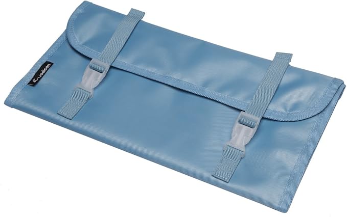 Foldable Clear Hanging Travel Toiletry Bag Cosmetic Organiser Storage - Image 6
