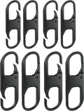Anti Theft Zipper Lock- Backpack Zipper Lock Keep The Zipper Closed, Quick Disconnect Clip - Key Holder Add-on Accessory (Black) by nkomax
