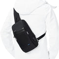 VGOAL Crossbody Bag Sling Bag for Men Sling Backpack Daypack | Waterproof,USB Charge Port,Minimalist,RFID Pocket,9.7 Inch IPad,Anti-theft pocket,Small,Travel Sport Running Hiking by VGOAL