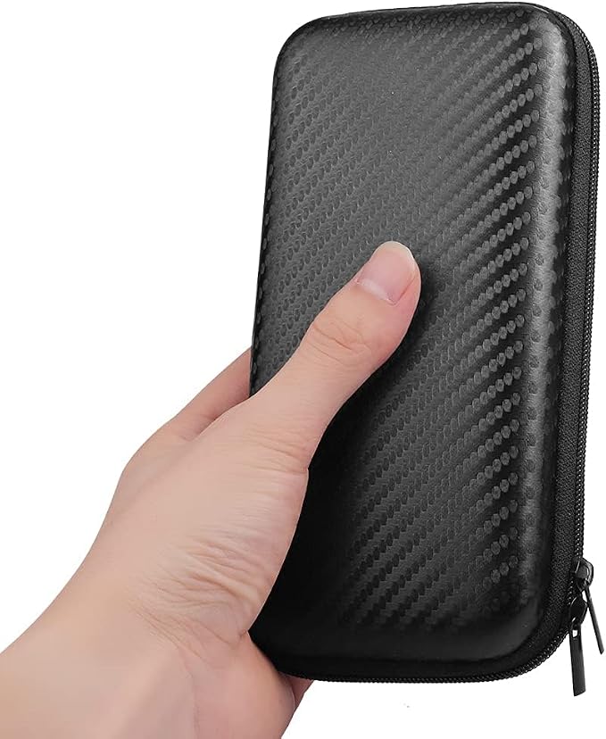 iMangoo Travel Essential Electronics Organizer Charger Case Carrying Pouch | 6.5x3.2x1" Power Bank Tech Accessories Protective Storage Shockproof Portable Purse Men Women School Office Trips Must Have - Image 7