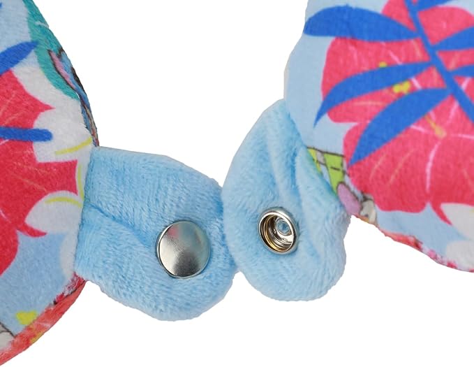 Lilo & Stitch kids Travel Set with Neck Pillow, Eye Mask, and Luggage Tag - Comfort and Style for Young Travelers! - Image 3