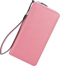 Small Compact Women Wallet RFID Blocking Genuine Leather Bifold Purse with ID Windows by Lavemi