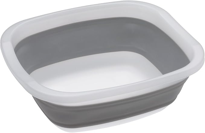 PrepWorks Collapsible Tub for Washing, Soaking, or Storage, 2.25 Gallons | Space-Saving, Foldable Utility Tub for Kitchen or Outdoor Usage, Ideal for Washing Dishes, Soaking, or Other Household Tasks by ProgressiveInternational