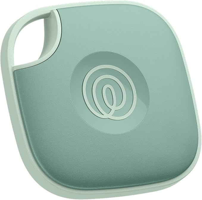 Life360 Tile - Bluetooth Tracker, Keys Finder and Item Locator for Keys, Bags and More. Phone Finder. Both iOS and Android Compatible. 1-Pack (Seaglass) by Life360