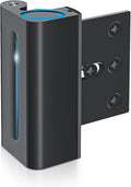 Door Reinforcement Lock, Home Security Door Lock, Child Proof, Black | Door Safety Lock for Front Door, Toddler Proof Door Latch for Entry Door Security, Includes 8 Screws by AceMining