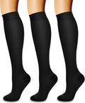 3 Pack Medical Compression Sock-Compression Sock For Women and Men Circulation -Best for Running,Nursing,Athletic Sports by LaiteHebe