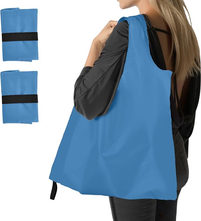 Foldable Shopping Bag, Reusable Grocery Bag Holder, Tote Bags - Image 6