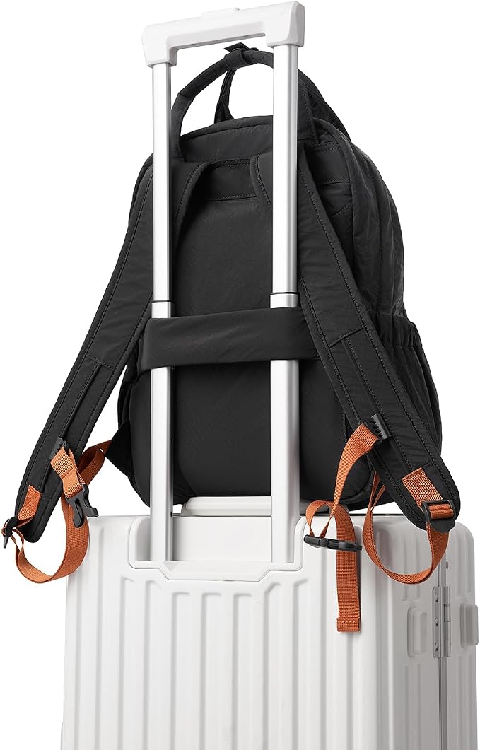 Lightweight Travel Backpack for Women, Anti-Theft Waterproof Hiking Backpack Outdoor Business Casual Daypack 14'' Laptop Work Backpack - Image 9