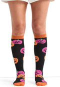 Cherokee Legwear Compression Socks for Women 10-15 mmHg (1-Pair Pack) | Comfort Support Knee Highs, Soft Fit, Regular & Wide Calf, Soft Knit Feel, Lightweight, Easy Care for Work and Everyday Wear by Cherokee